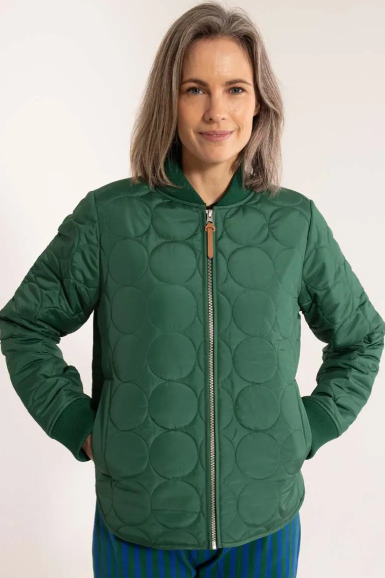 Danefæ Danecando Thermo Jacket Dark Pine | Dame Termotøj