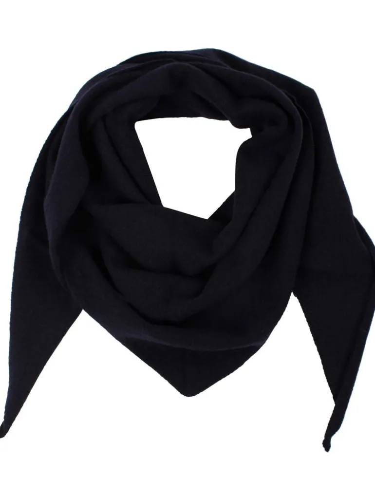 Danefæ Danechic Merino Scarf - Navy | Dame Tørklæder