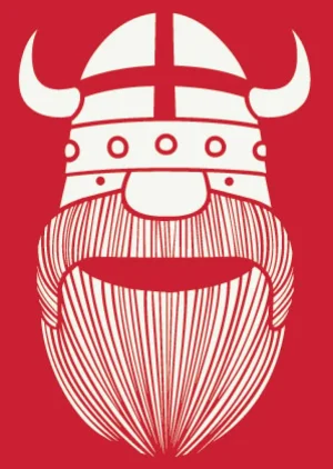 Danefæ DANEFAE Postkort Red ERIK | Kort Og Notesbøger | Bøger Og Kort