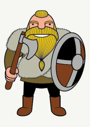 Danefæ DANEFAE Postkort White HAROLD DINVEN | Kort Og Notesbøger | Bøger Og Kort