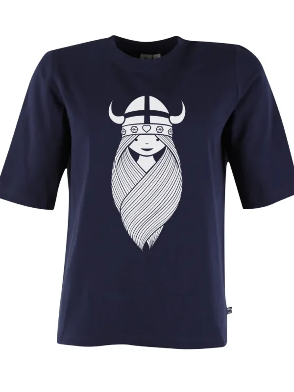 Danefæ Danefavorito Tee Dk Navy FREJA | Dame T-shirts