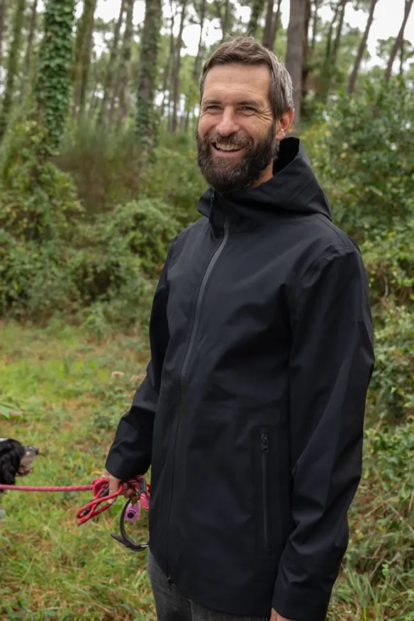 Danefæ Danefjord Rain Jacket Black | Regnfrakker