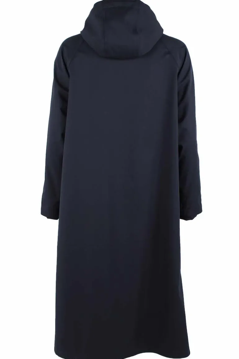 Danefæ Danegarden Raincoat Dark Navy | Dame Regnfrakker