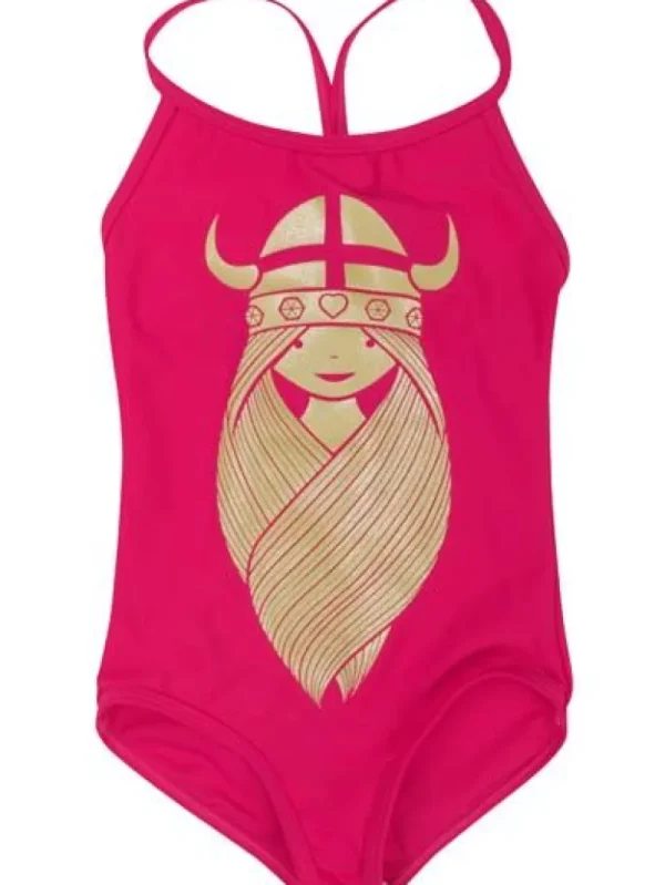 Danefæ Danegelund Suit Magenta FREJA | Børn Uv Badetøj