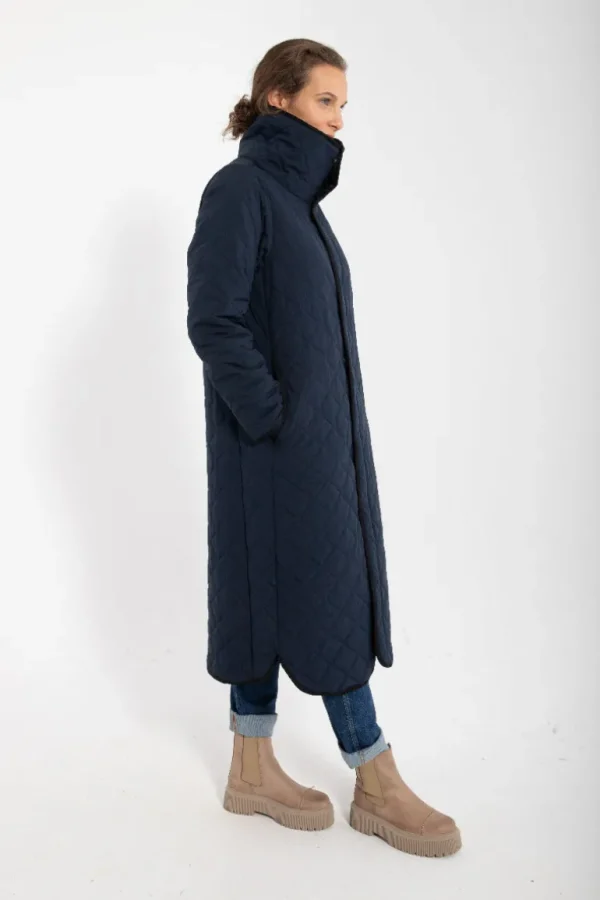 Danefæ Daneglam Thermo Coat Dk Navy | Dame Termotøj