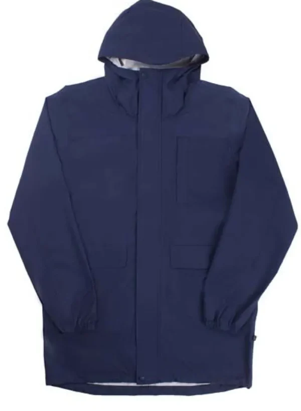 Danefæ Danegorm Rain Jacket Navy | Regnfrakker
