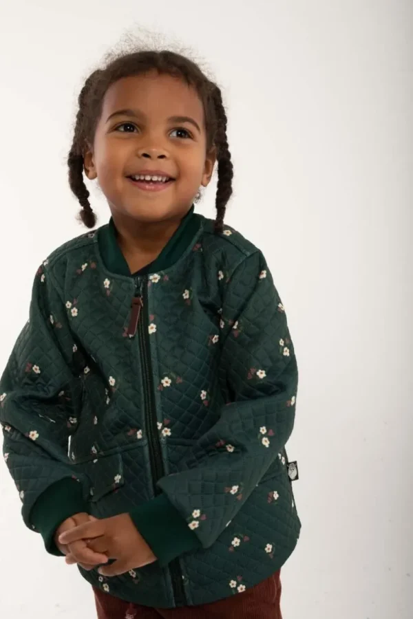 Danefæ Danegretel Thermo Jacket Deep Forest MINIFLOWER | Børn Termotøj | Jakker