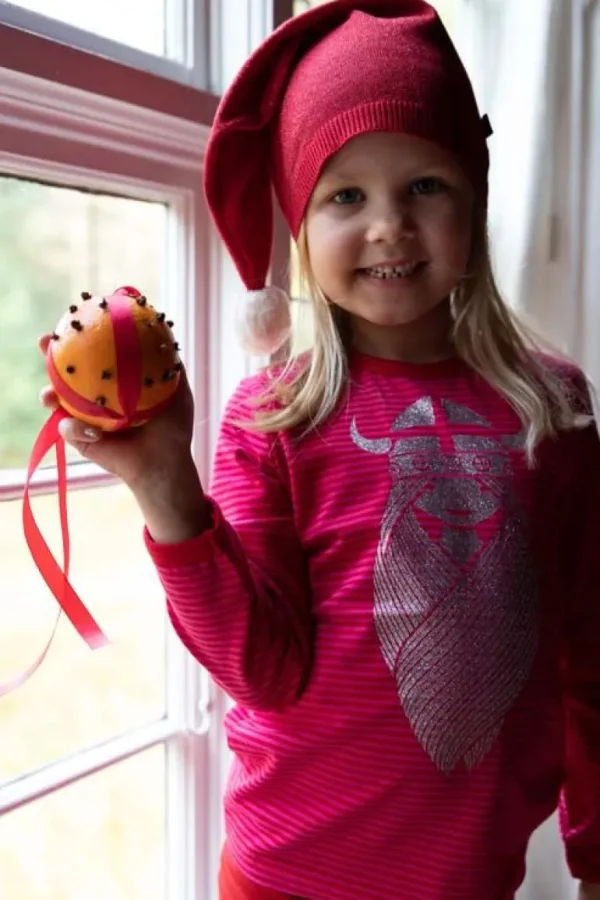 Danefæ Danehidsigprop Red Glitter | Børn Vanter Og Huer | Huer Og Vanter