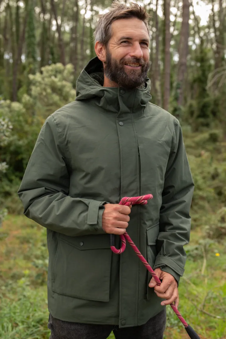 Danefæ Daneholger Winter Jacket Dark Army | Vinterfrakker