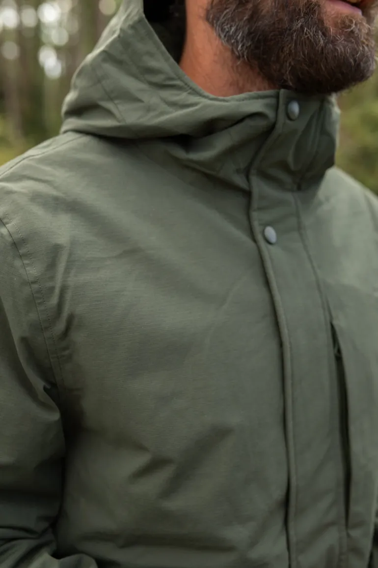 Danefæ Daneholger Winter Jacket Dark Army | Vinterfrakker