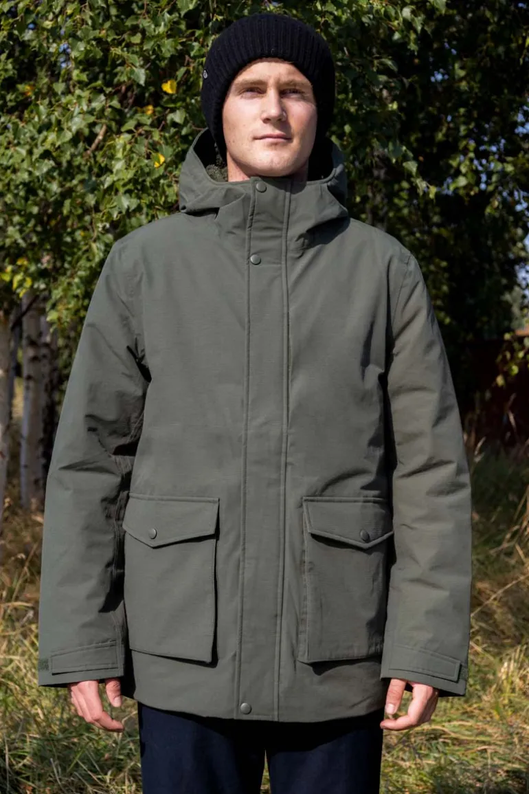 Danefæ Daneholger Winter Jacket Dark Army | Vinterfrakker