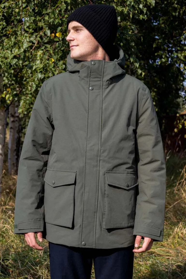 Danefæ Daneholger Winter Jacket Dark Army | Vinterfrakker