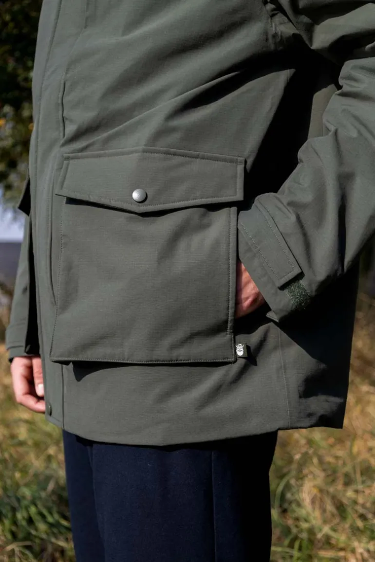 Danefæ Daneholger Winter Jacket Dark Army | Vinterfrakker