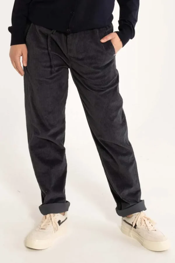 Danefæ Daneholm Cord Stretch Pants Dark Navy | Dame Bukser
