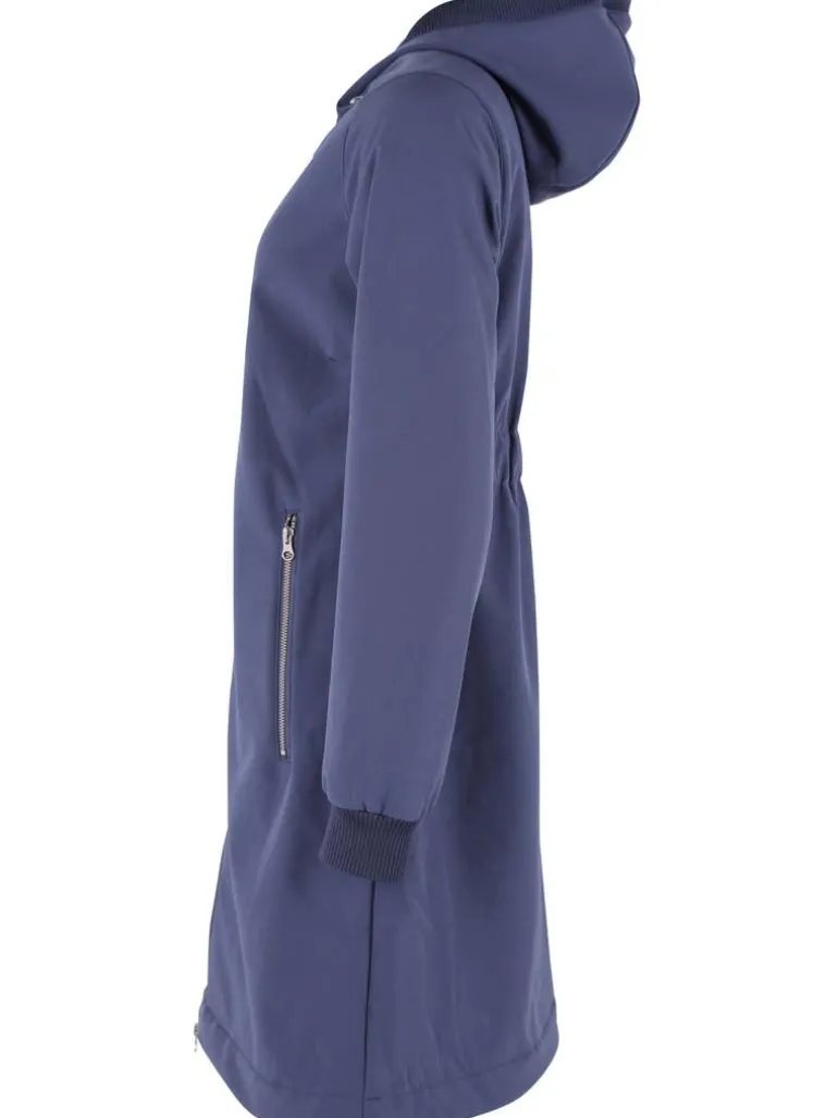 Danefæ Danejane Softshell Grey Marine | Dame Softshell Frakker