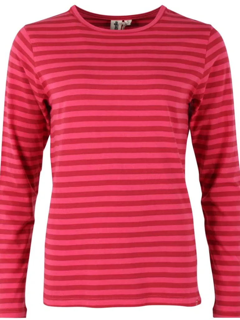Danefæ Danejubii LS Modal Tee Rouge/Power Pink | Dame Bluser