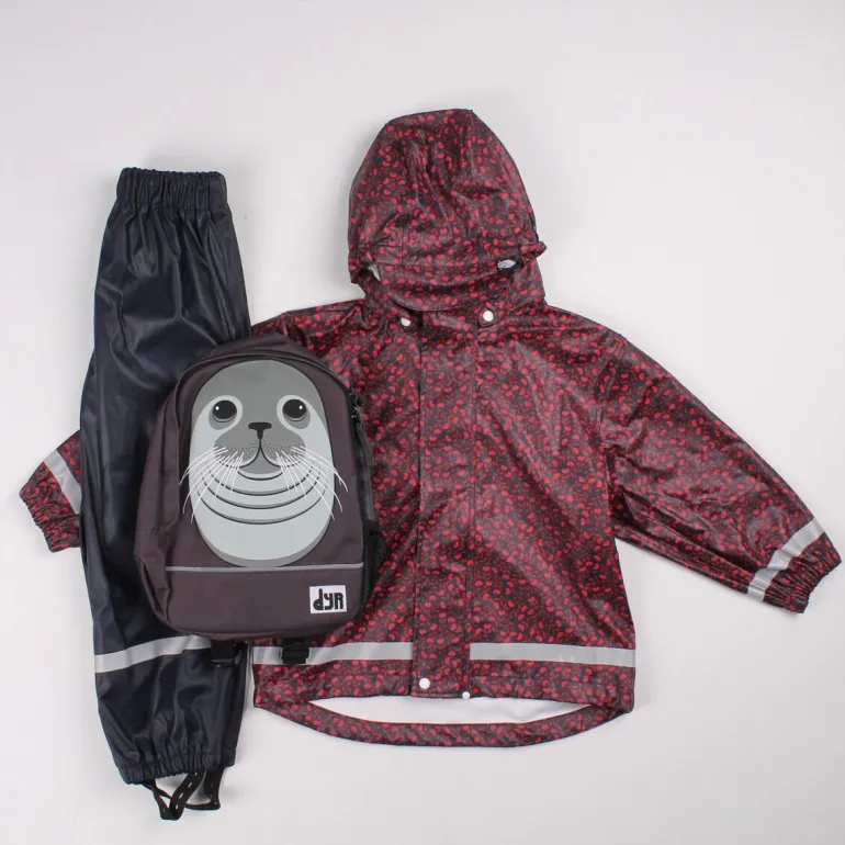 Danefæ Danekarl Rain Set Dark Navy FLEURIE | Børn Regntøj | Regntøj