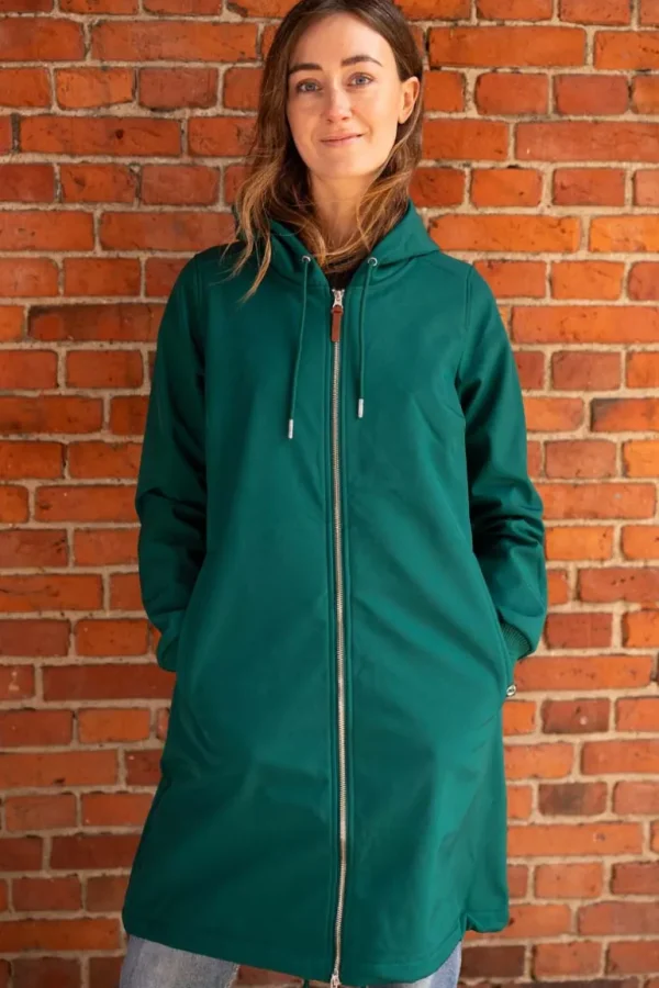 Danefæ Danekarla Softshell Dark Duck | Dame Softshell Frakker