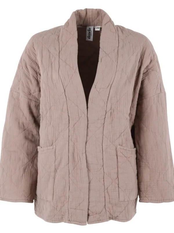 Danefæ Danekatrin Quilt Jacket Beige Rose | Dame Cardigan