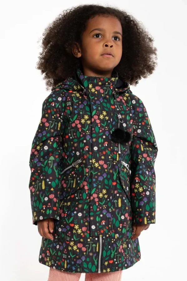 Danefæ Danekirstine Midseason Jacket Black BOTANICAL | Børn Jakker
