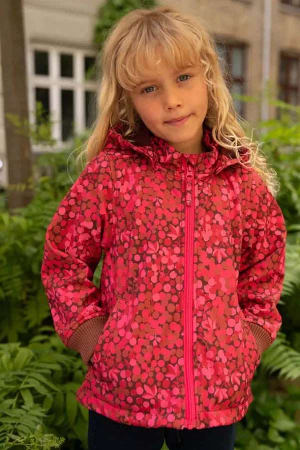 Danefæ Danelaerke Softshell Bright Pink BERRYGOOD | Børn Softshelljakker