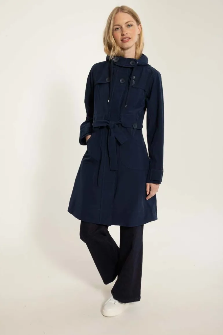 Danefæ Danelse Stretch Midseason Jacket Dk Navy | Dame Overgangsjakker