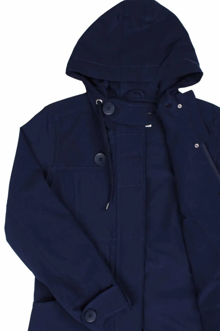 Danefæ Danelse Stretch Midseason Jacket Dk Navy | Dame Overgangsjakker