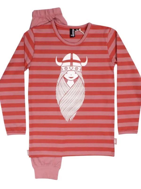 Danefæ Danelukoeje Set Swedish Red/Antique Rose FREJA | Børn Nattøj