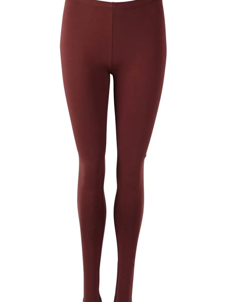 Danefæ Danematch Leggings Dark Bordeaux | Dame Leggings