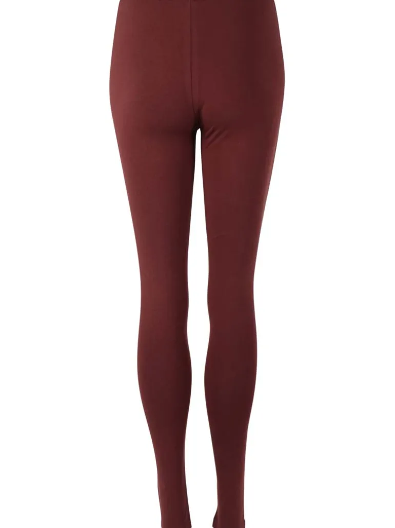Danefæ Danematch Leggings Dark Bordeaux | Dame Leggings