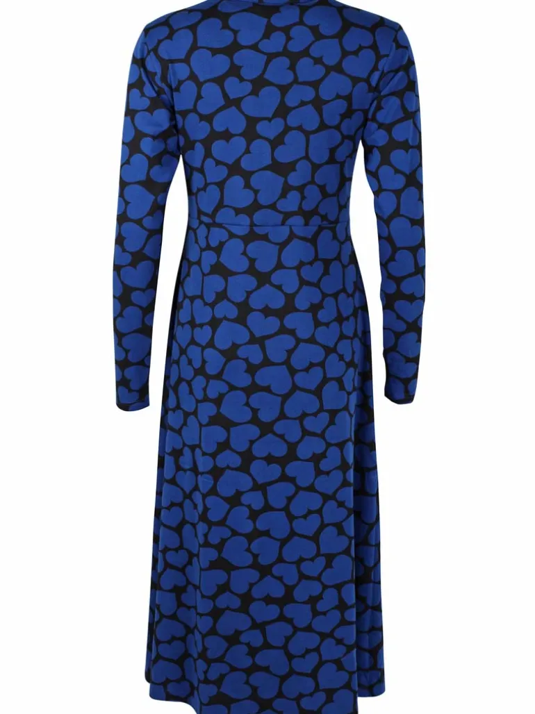 Danefæ Danemusical Interlock Dress Deep Blue HEARTTHROB | Dame Kjoler