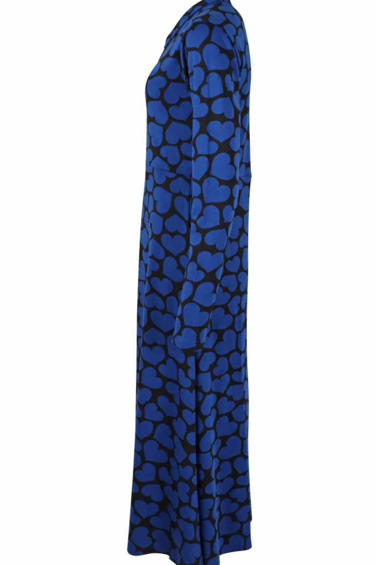 Danefæ Danemusical Interlock Dress Deep Blue HEARTTHROB | Dame Kjoler