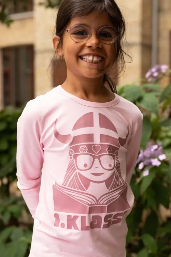 Danefæ Danenorthpole Tee Baby pink 1.KL | Børn Bluser