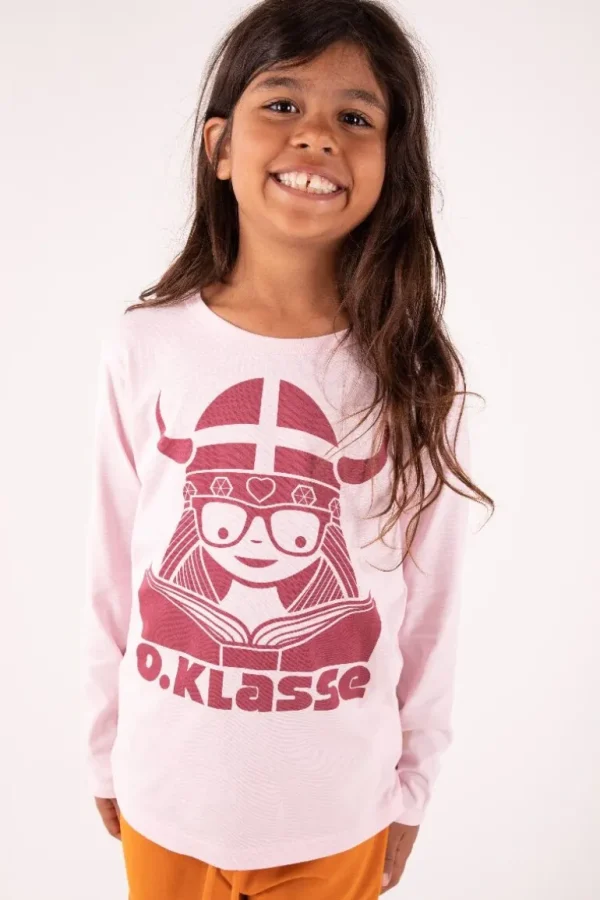 Danefæ Danenorthpole Tee Baby pink 0.KL | Børn Bluser