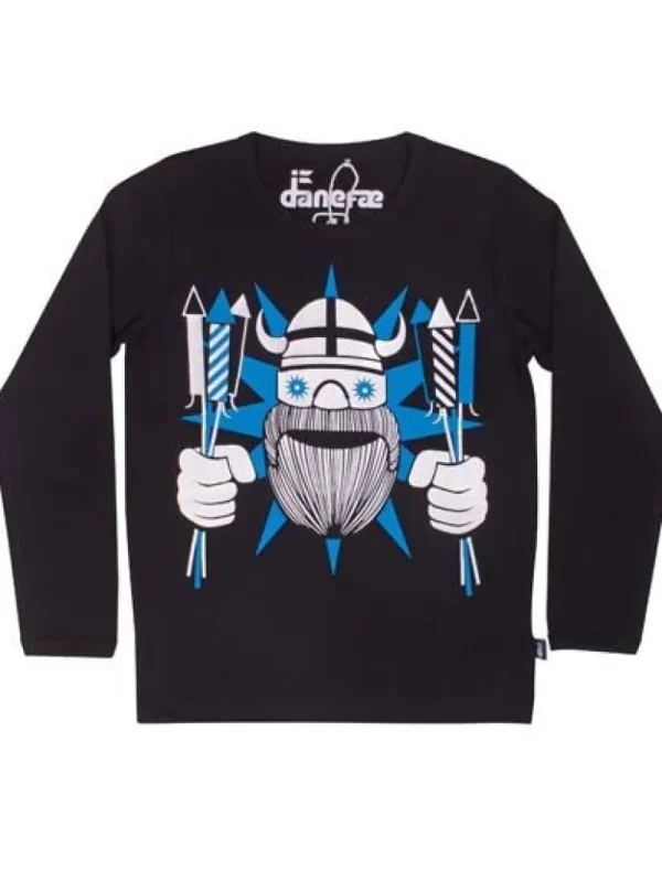 Danefæ Danenorthpole Tee Black KRUDTOSSE | Børn Bluser