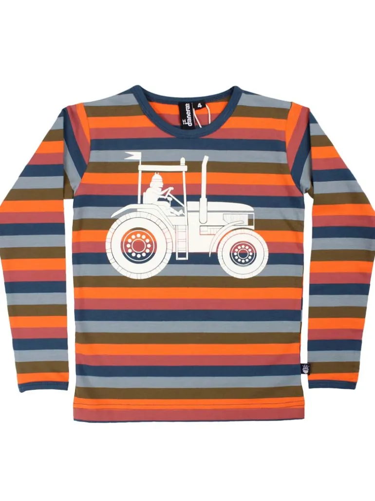 Danefæ Danenorthpole Tee Pumpkinspice TRAKTHOR | Børn Bluser