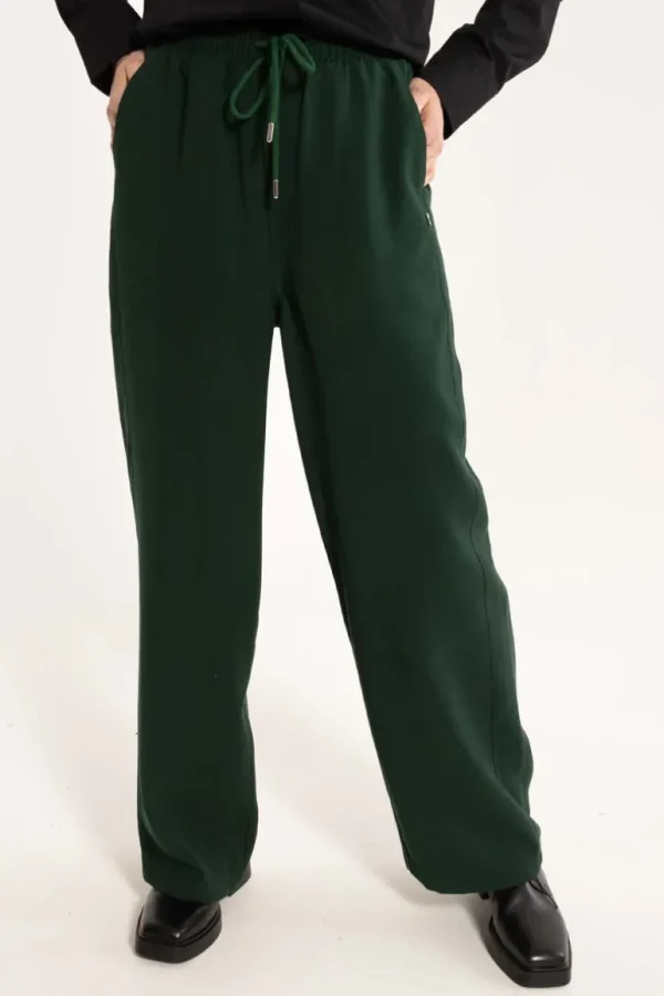 Danefæ Danenynne Ecovero Pants Dark Forest | Dame Bukser