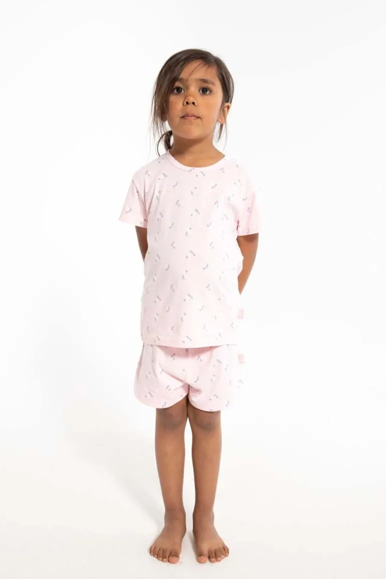 Danefæ Danepoppy Set Light Pink MINIFLOWER | Børn Nattøj