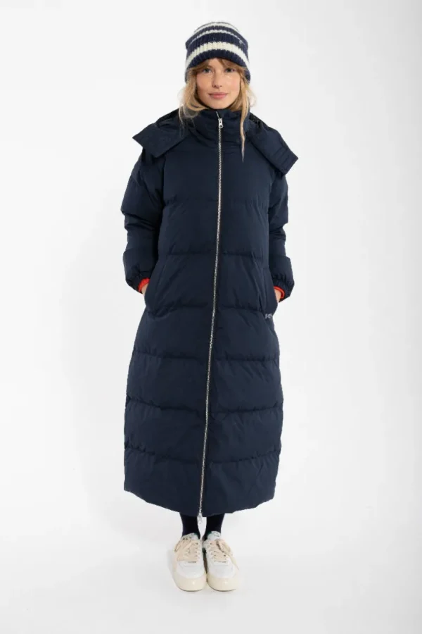 Danefæ Danepuffin Down Winter Coat Dk Navy | Dame Vinterfrakker