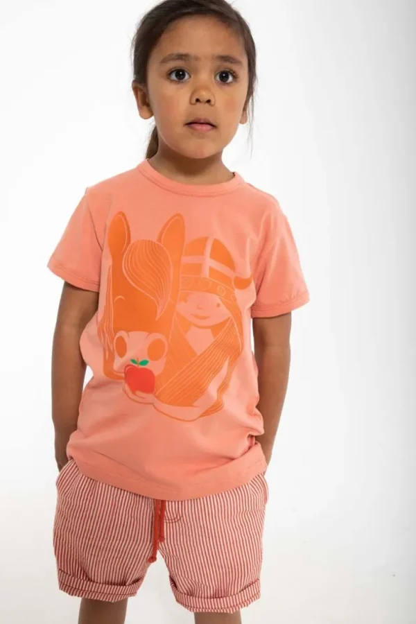 Danefæ Danerainbow Ringer Warm Rose IDUNN | Børn T-shirts