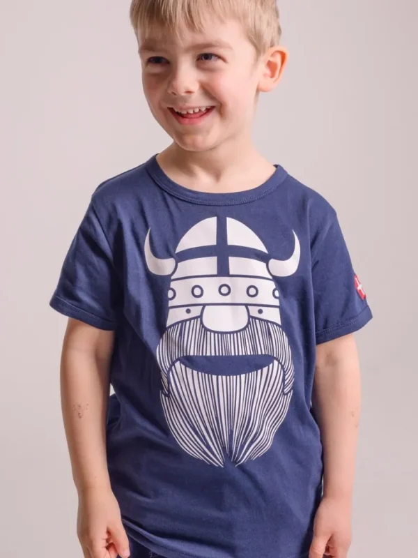 Danefæ Danerainbow Ringer X Navy ERIK | Børn T-shirts