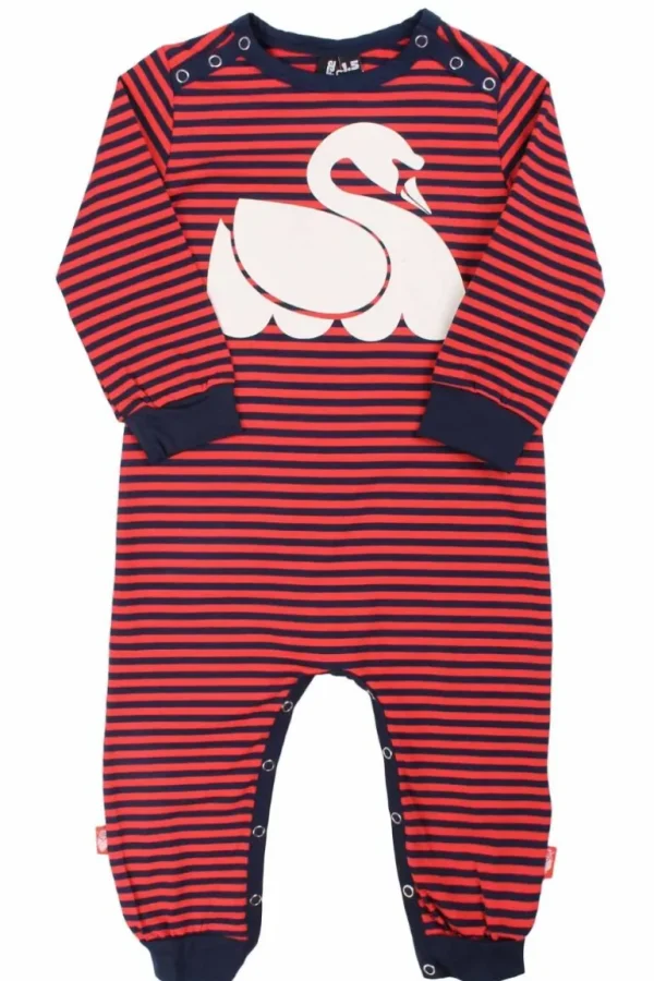 Danefæ Danerock Suit Navy/Bright Red SWAN | Heldragter