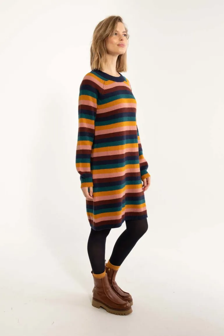 Danefæ Danesukkertop Wool Sweater Dress Big Things | Dame Strik | Kjoler