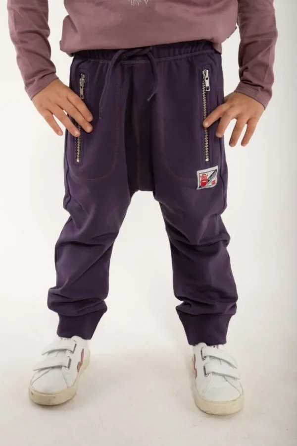 Danefæ Danesvaervaegter pants Black Mauve | Børn Bukser