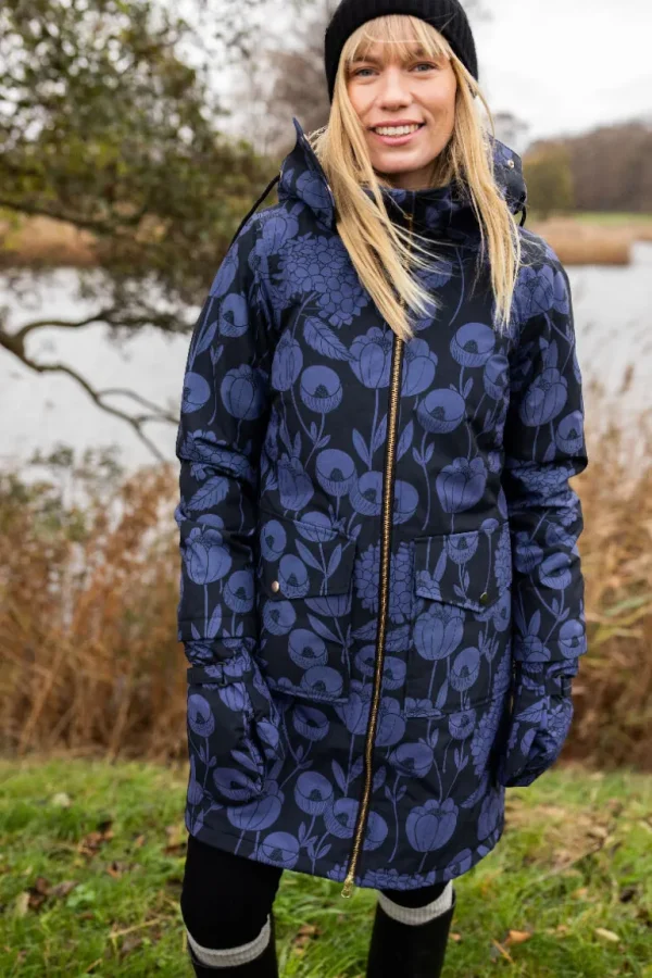 Danefæ Daneturell Winter Coat Black HORTENSIA | Dame Vinterfrakker