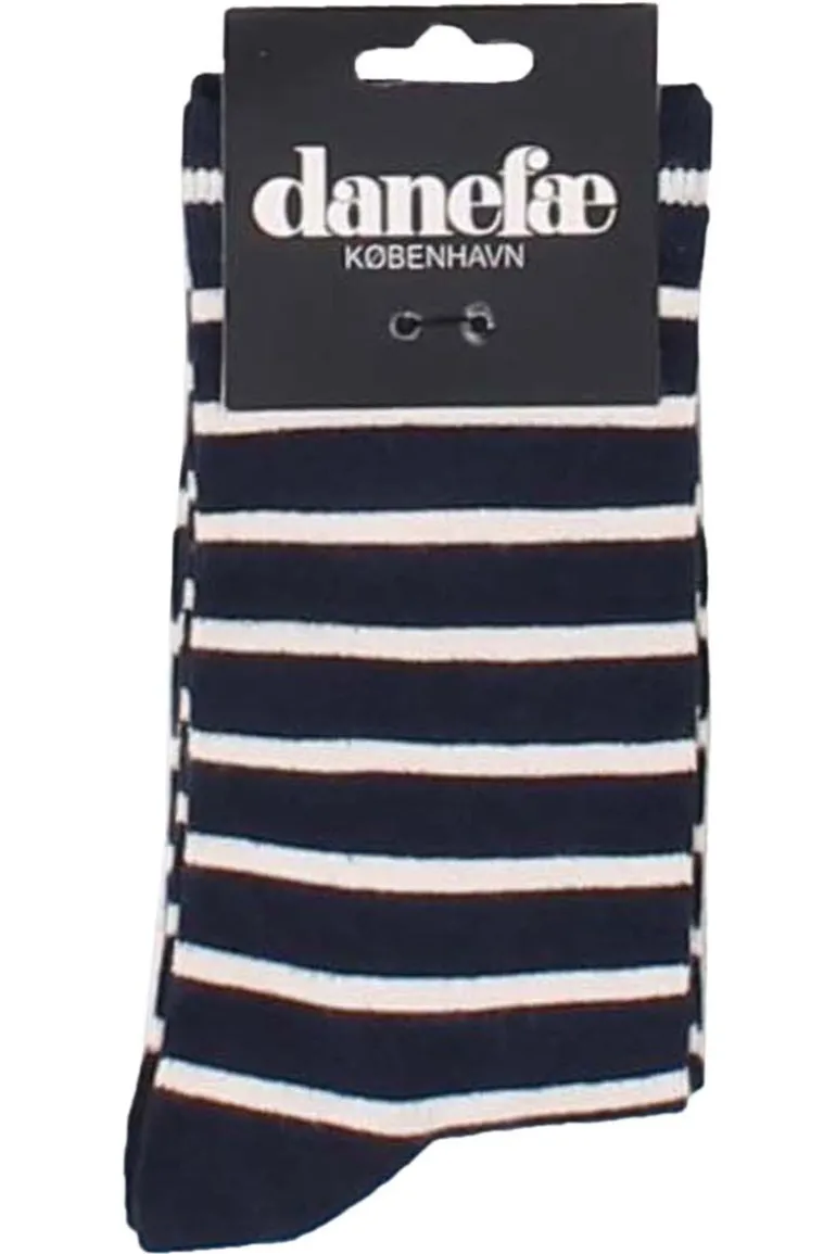 Danefæ Danewalk with me Socks Dk Navy/Chalk | Dame Strømper