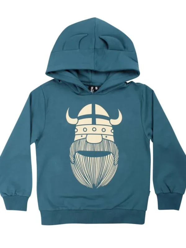 Danefæ Danewarrior Hoodie Dark Slate ERIK | Børn Sweatshirts