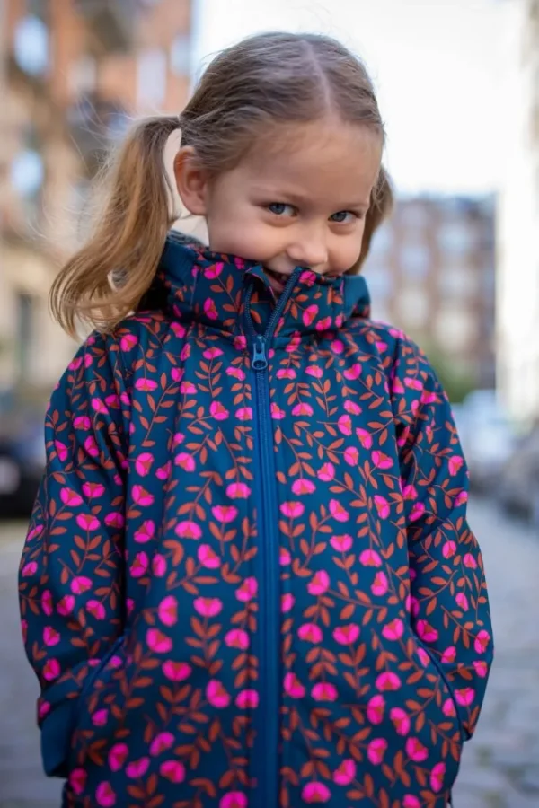 Danefæ Danolivia Softshell Dusty Navy FLEURI | Børn Softshelljakker