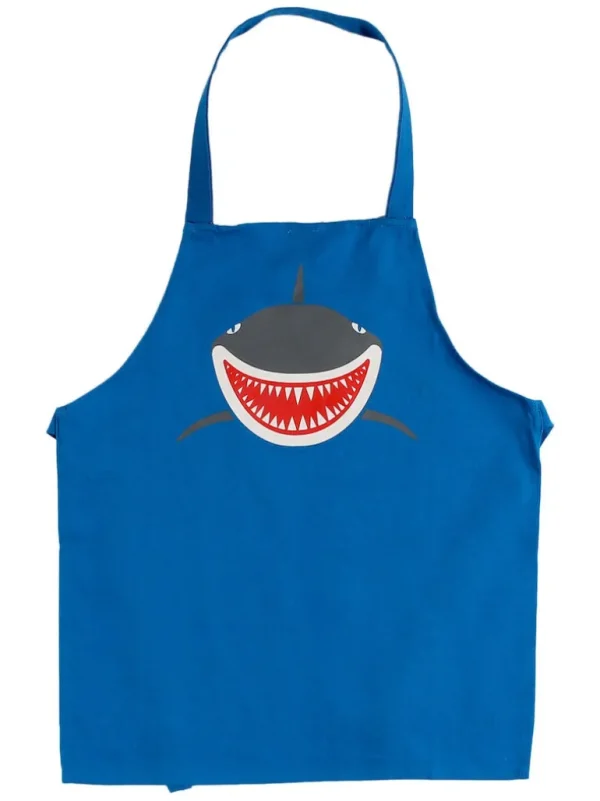Danefæ DYR Apron - Kids Blue HAJ | Bagehjørnet