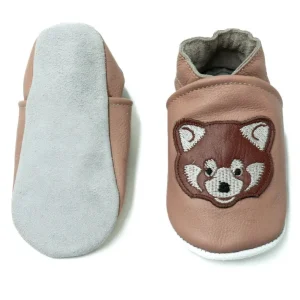 Danefæ DYR Playshoe Rose beige ROED PANDA | Børn Hjemmesko | Sko